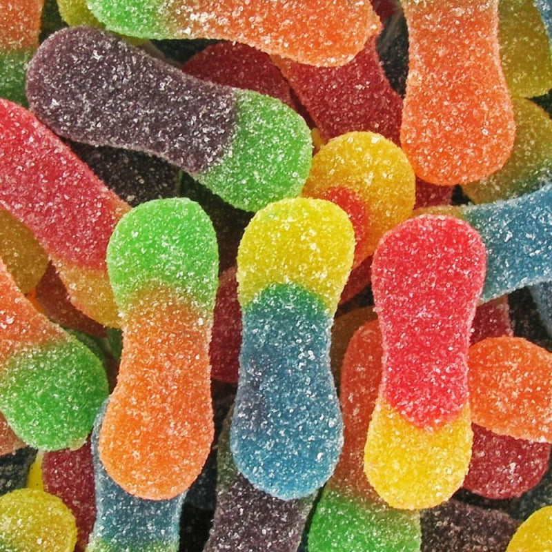 Langues bicolores sucrées